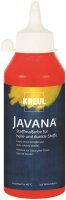 KREUL Javana Stoffmalfarbe für helle und dunkle Stoffe Rot 250 ml