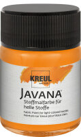 KREUL Javana Stoffmalfarbe für helle Stoffe Orange...