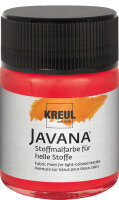 KREUL Javana Stoffmalfarbe für helle Stoffe Hellrot...