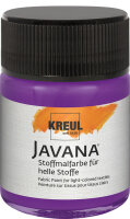 KREUL Javana Stoffmalfarbe für helle Stoffe Violett...