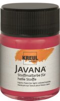 KREUL Javana Stoffmalfarbe für helle Stoffe Rubinrot...