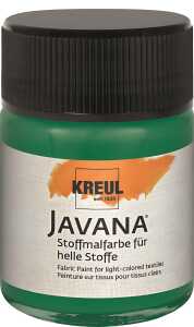 KREUL Javana Stoffmalfarbe für helle Stoffe Dunkelgrün 50 ml