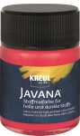 KREUL Javana Stoffmalfarbe für helle und dunkle Stoffe Cherry 50 ml