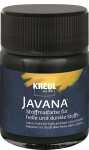 KREUL Javana Stoffmalfarbe für helle und dunkle Stoffe Schwarz 50 ml