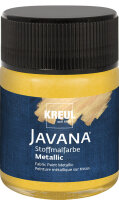 KREUL Javana Stoffmalfarbe Metallic Gold 50 ml