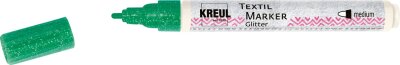 KREUL Textil Marker Glitter medium Grün