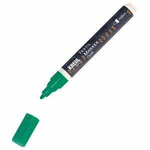 KREUL Textil Marker Opak medium Grün
