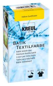 KREUL Batik-Textilfarbe Yellow Sunflower 70 g