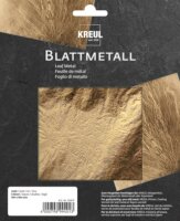 KREUL Blattmetall Gold 140 x 140 mm 6 Blatt