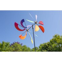 HQ Windspiel Design Line Windmill Rainbow Swirl