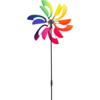 Invento Windspiel Design Line Windmill Rainbow Swirl