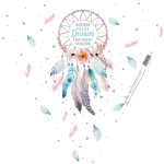 Goldbuch Geschwistertüte 35cm Traumfänger