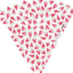 Goldbuch Geschenktüte 35cm Hot Stuff Melonen