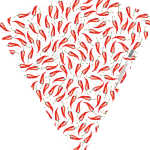 Goldbuch Geschenktüte 35cm Hot Stuff Chilis