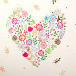 Goldbuch Hochzeitsalbum Flowers in the Heart