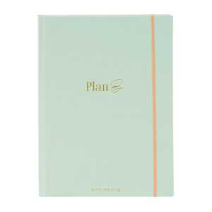 Goldbuch Notizbuch Wortreich Plan B