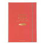 Goldbuch Notizbuch Wortreich Vielleicht ist alles viel...