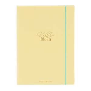 Goldbuch Notizbuch Wortreich Voller Ideen