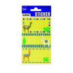 Roth Buchetiketten Lama, ca. 7,5x4,5 cm, 3x3 Etiketten