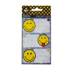 Roth Buchetiketten Smiley, ca. 7,5x4,5 cm, 3x3 Etiketten