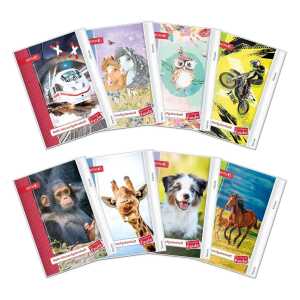 Roth HA-Hefte KidsuTiere für clevere Faule 12er Sortiment