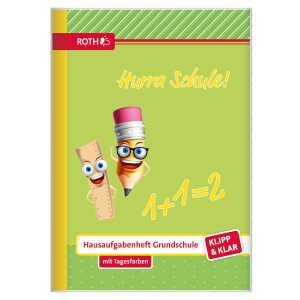 Roth Hurra Schule Klipp+Klar Grundschulaufgabenheft A5