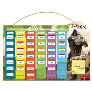 Roth KlippuKlar-Stundenpläne Steck Fix Tyrannosaurus
