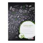 LANDRÉ Schulheft A4, 16 Blatt, 80 g/m²,...
