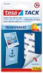 tesa Tack Klebestücke - 72 Pads, ablösbar, transparent