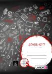 LANDRÉ Schulheft A5, 16 Blatt, 80 g/m²,...