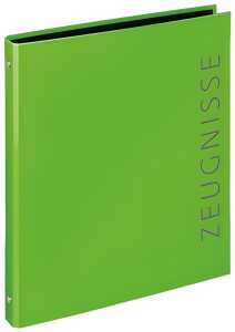 Zeugnisringbuch A4 grün 4000225061196
