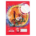 LANDRÉ Schulheft A4, 16 Blatt, 80 g/m², 4fach...