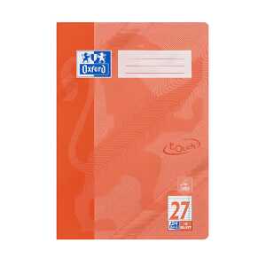 Oxford Touch Schulheft A4 16 Blatt L. 27, Koralle, 16 Blatt
