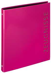 Zeugnisringbuch A4 pink 4000225061233