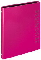 Zeugnisringbuch A4 pink