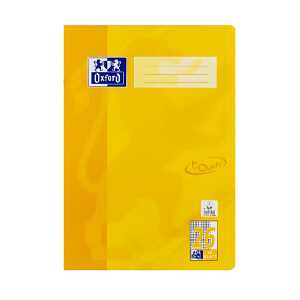 Oxford Touch Schulheft A4 16 Blatt L. 26, Gelb, 16 Blatt