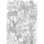 Idena Ausmalposter Tiere 54,9 cm x 84 cm