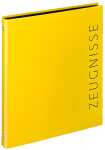 Zeugnisringbuch A4 gelb 4000225061134