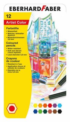 Farbstifte Artist Color 12er Metalletui