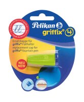 Pelikan Ersatz Dreh-Kappe Griffix farbig f.Füllhalter P2/B Blister