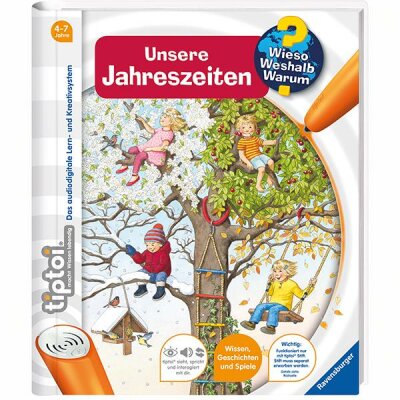 Tiptoi Buch Unsere Unsere Jahreszeit - Wieso? Weshalb? Warum? Ravensburger - ab 4 Jahre