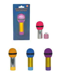 Radiergummi & Spitzer "Mikrofon" farbig sort.