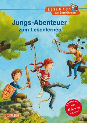 Lesemaus zum Lesenlernen Jungs Abenteuer zum - Lesenlernen ab 6 Jahren