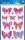 Zweckform KID BigSticker Glitter Schmetterling 1 Bogen