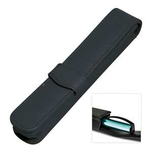 Lederetui schwarz ONLINE 90758