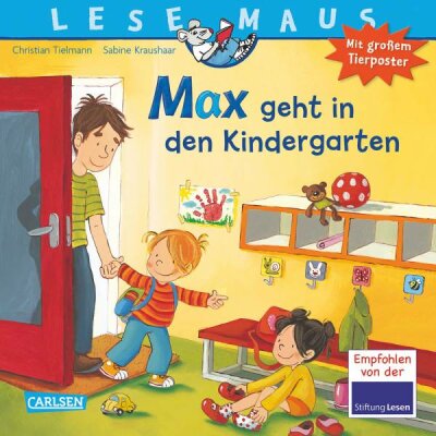 Lesemaus 18 Max geht in Kindergarten - ab 3 Jahren