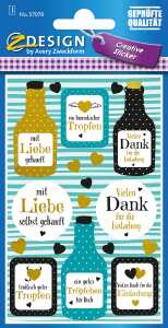 AVERY ZWECKFORM Sticker Mitbringsel