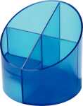 Schreibtischboy 4tlg. transparent blau HELIT H6390230...