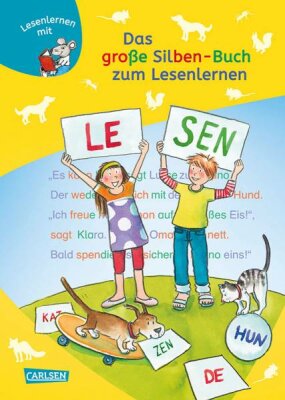 Lesemaus zum Lesenlernen Das große Silbenbuch - zum Lesenlernen - ab 6 Jahren