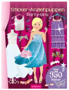 Sticker Anziehpuppen Party Girl - ab 5 Jahren